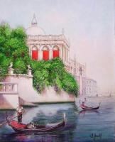 Venice Watercolors - On The Grand Canal - Watercolor