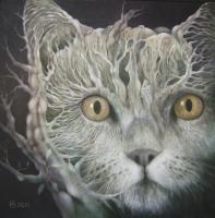 Animals - Pluuske - Oil On Canvas