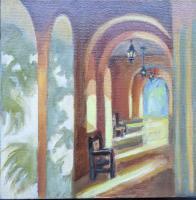 Landscapes - Portico 2 - Oil On Canvas