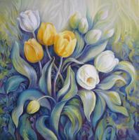 Decorative - Tulips - Acrylic