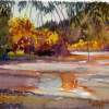 Perigyn Lake - Watercolor Paintings - By D Matzen, Representational Painting Artist