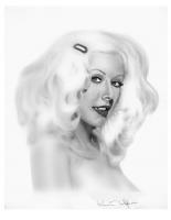 Pencil Portraits - Christina Aguilera - Pencil