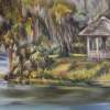 Dinky Dock Park - Oil On Canvas Paintings - By Rosamalia Bujase, Impressionism Painting Artist