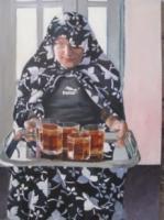 Madam - Oil Painting Paintings - By Estabragh Mousavi, Real Painting Artist