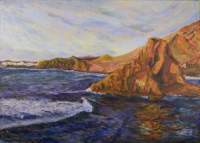 Landscape - El Golfo II - Acrylic On Canvas