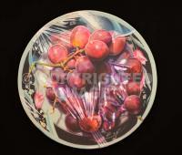 Globe Grapes - Acrylic On Canvas Paintings - By Jose Luis Quinones, Photorealism Pop Painting Artist