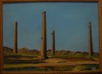 Zpainitngs - Minar Herat - Oil Painting