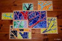 Glass Mosaic Wall Hanging - Tree - Glass