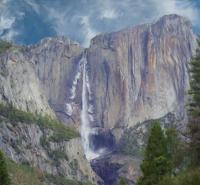 Yosemite Falls - Yosemite Np - Camera_Computer Digital - By Jim Pavelle, Digital Realism Digital Artist